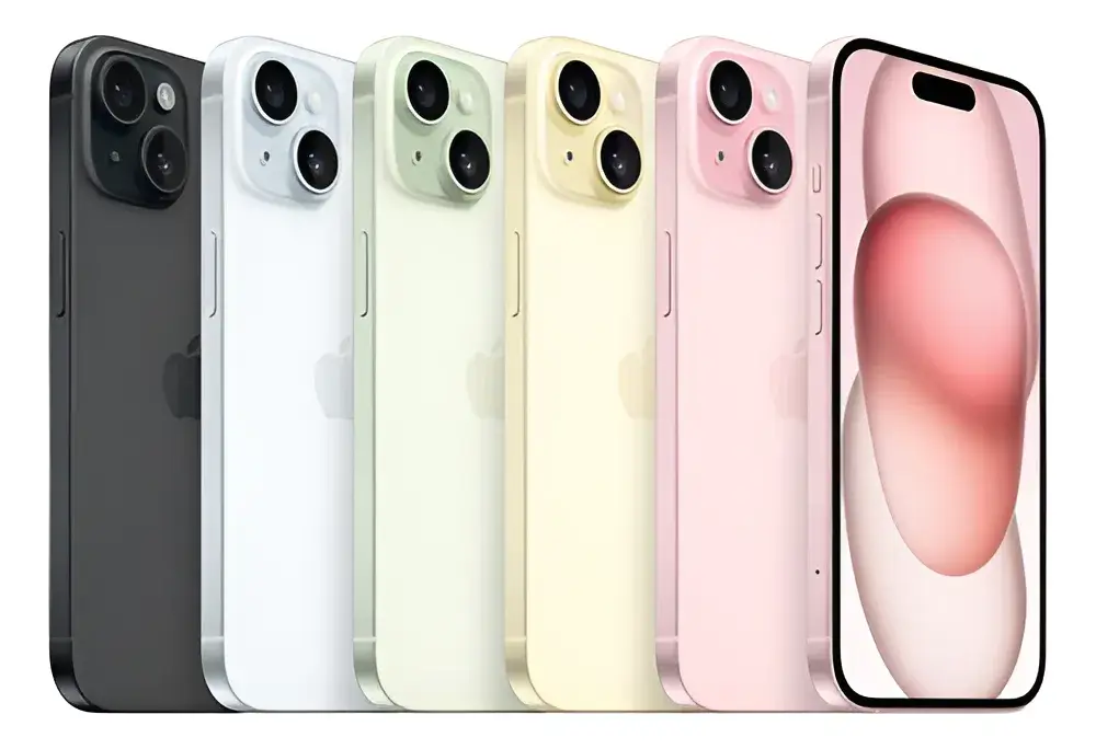 Cores iPhone 15