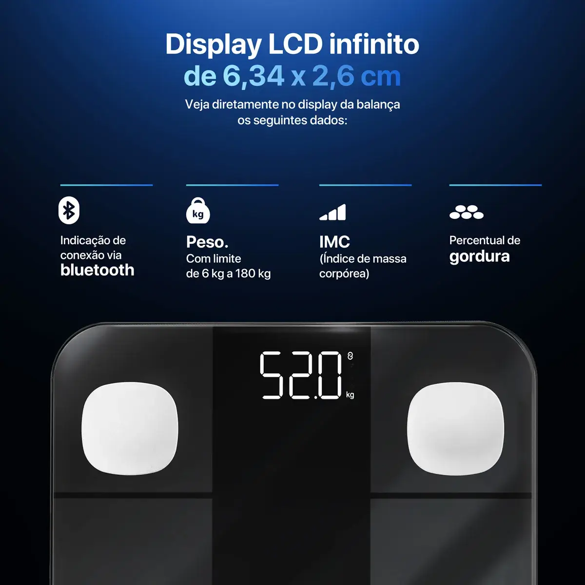 Detalhe dos Eletrodos de Aço Inoxidável na Plataforma