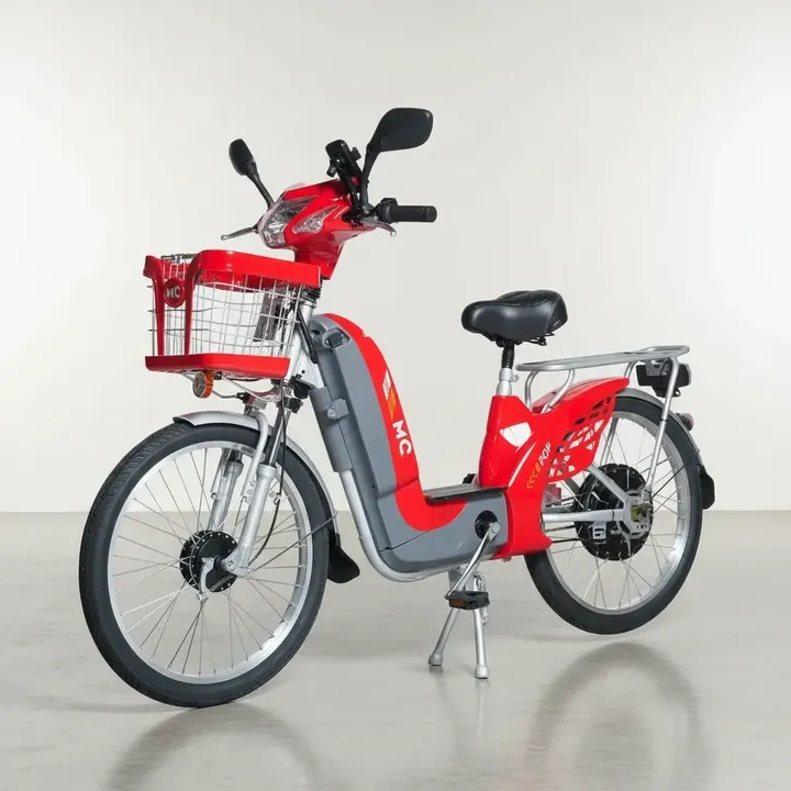 Bicicleta Elétrica até velocidade máxima declarada Moto Chefe Pop 800w Painel Digital Variados em destaque.