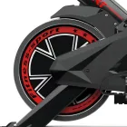 Volante preto com anel vermelho FITNESS-SPORT da Bicicleta Spinning