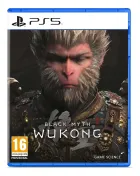 Capa do jogo Wukong PS5 com personagem de rosto macaco, pelo marrom e armadura dourada.