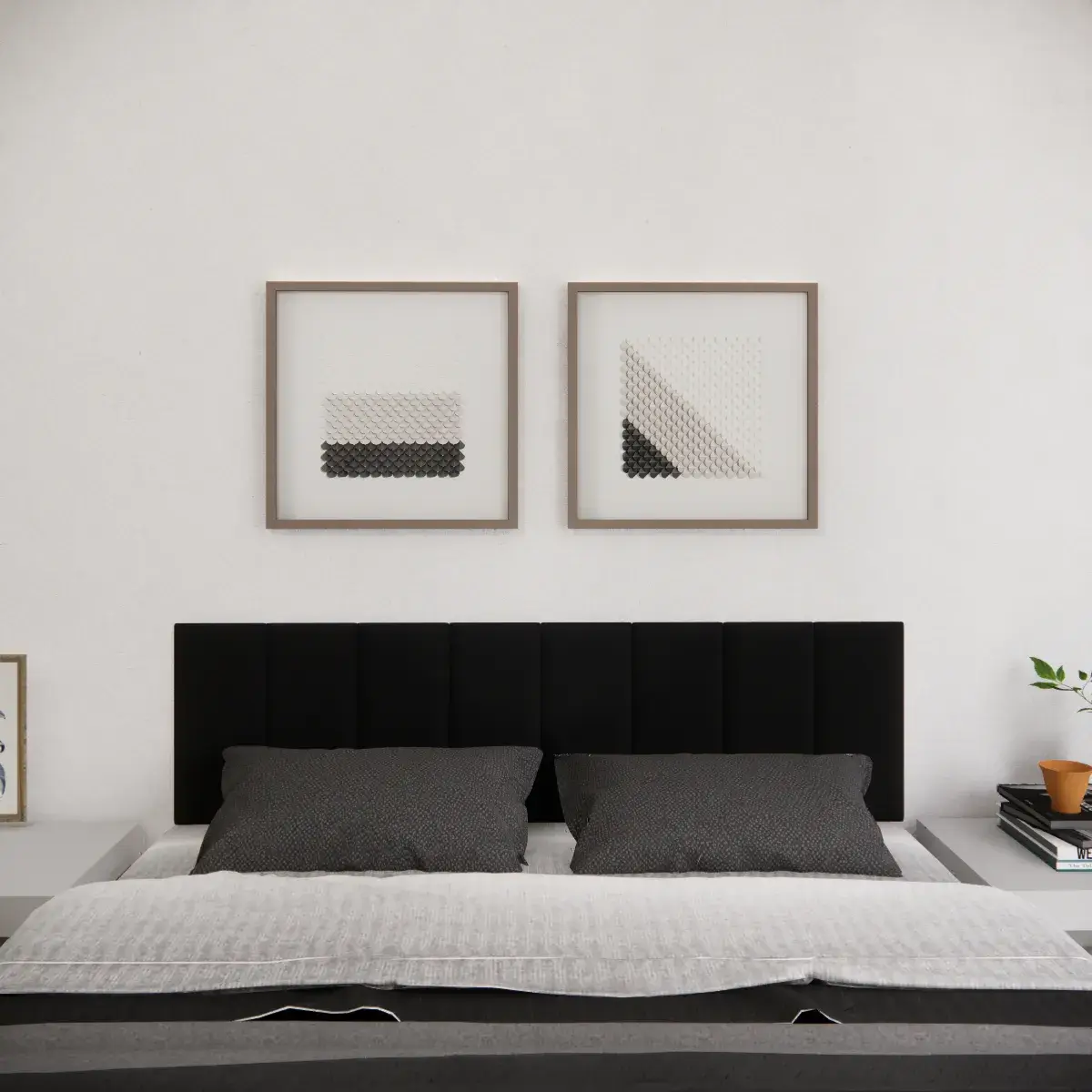 Detalhe Textura Tecido Suede Aveludado Preto