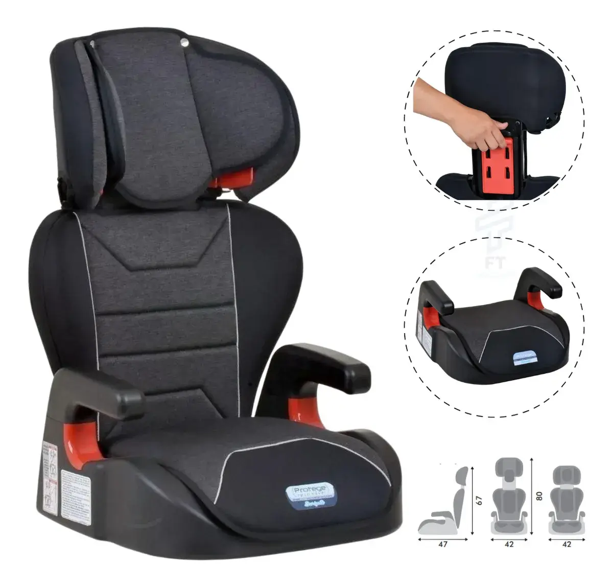 Modo Booster sem encosto