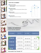 Calça legging feminina: tabela de medidas, guia de como medir e fita métrica