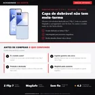 Infográfico editorial Achadinho: capa de silicone para Samsung Galaxy Z Flip 7 com padrão magnético MagSafe, bordas elevadas e passagem para carregamento sem fio.