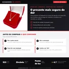 Infográfico editorial Achadinho: colar feminino ponto de luz em prata 925 com pedra de zircônia, acompanhado de caixinha de presente, com destaques de material e o que confunde na ficha.