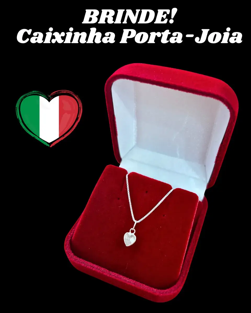 Kit colar e caixa presente