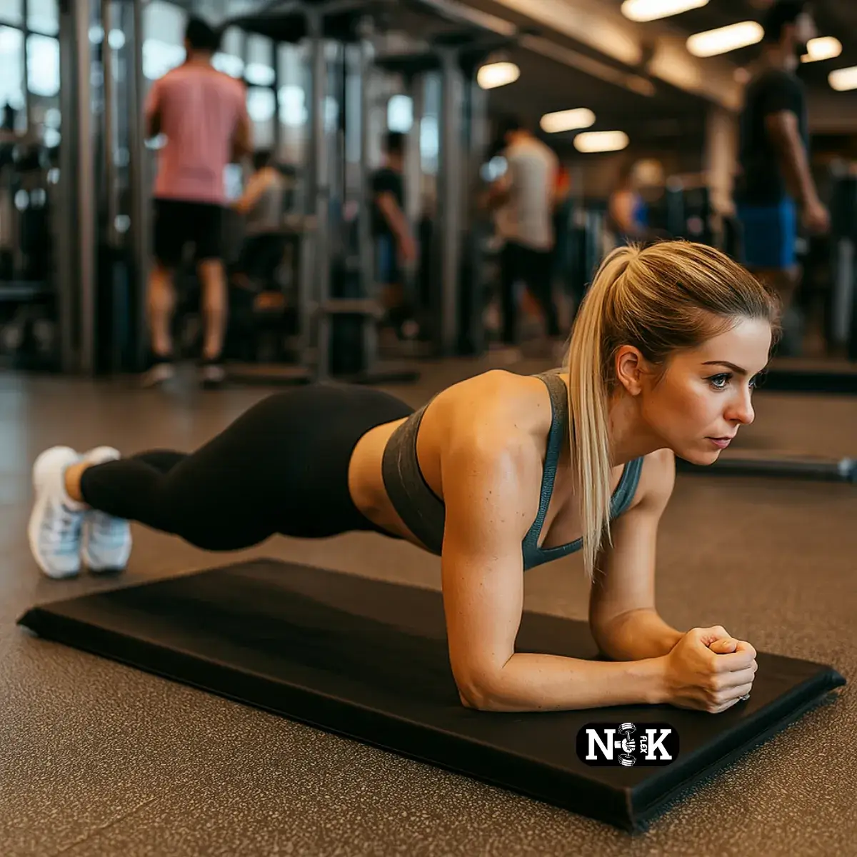 Demonstração da maleabilidade do colchonete