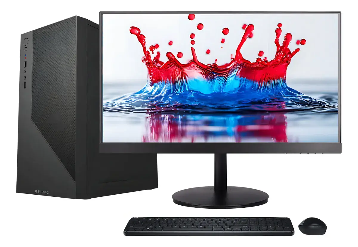 Computador Completo Office Fácil Intel Core I5 4570 16GB RAM SSD 240GB Monitor 20''