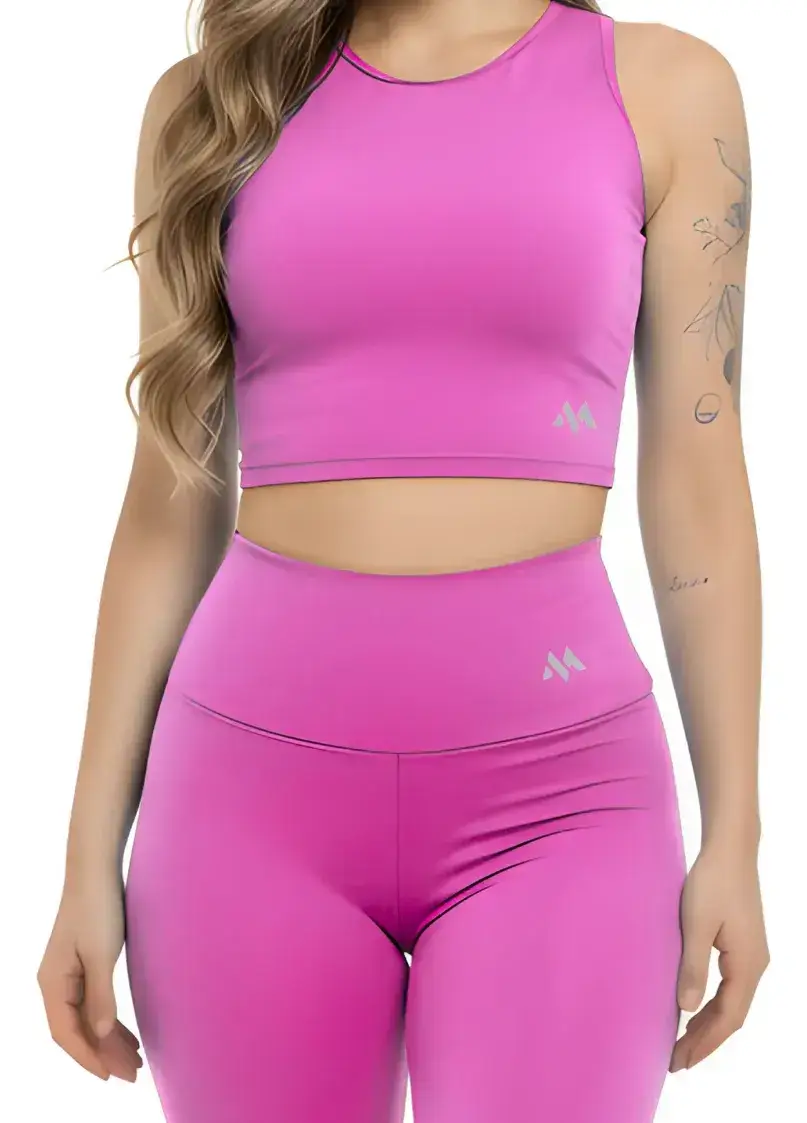 Top cropped nadador detalhe