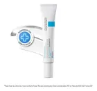 Tubo branco La Roche-Posay Cicaplast Baume B5+ com faixa azul e selo dermatológico.