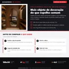 Infográfico editorial Achadinho: espelho organico de corpo inteiro 100 x 50 cm com moldura de couro sintetico caramelo, vidro de 3 mm e peso de 4 kg; leve para pendurar, so exige bucha adequada ao tipo de parede e distancia longe de ambiente muito umido
