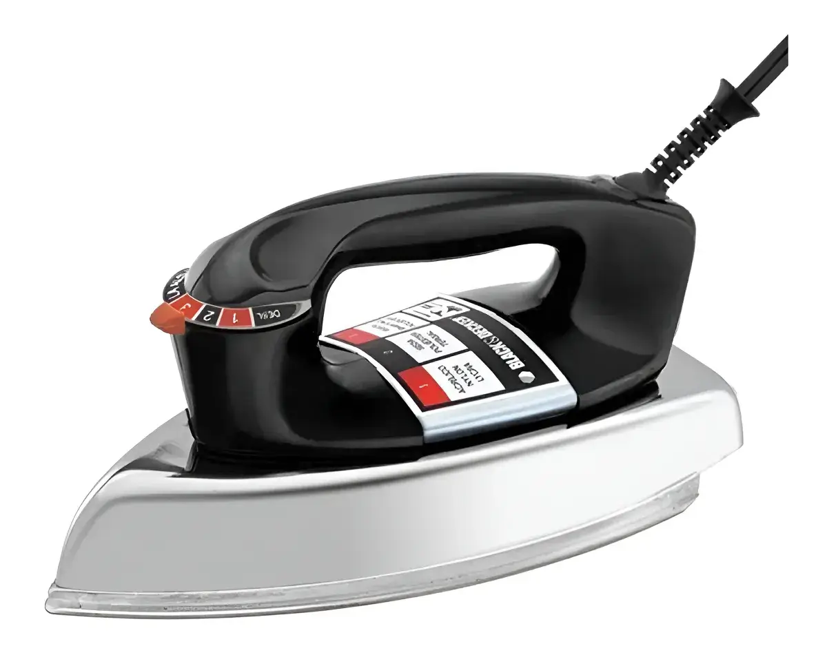 Ferro de Passar Roupa Black Decker