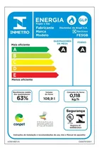 Etiqueta de energia A do Fogão 5 Bocas Electrolux Preto Efficient FE5GB.