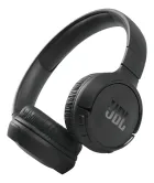 Fone de Ouvido JBL Tune 510BT preto, com logo JBL e botões laterais.