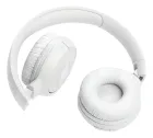 Fone de ouvido JBL Tune 520BT branco dobrado