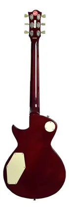 Vista traseira da Guitarra Tagima Custom Mirach Sunburst 4339367 em cor vinho.