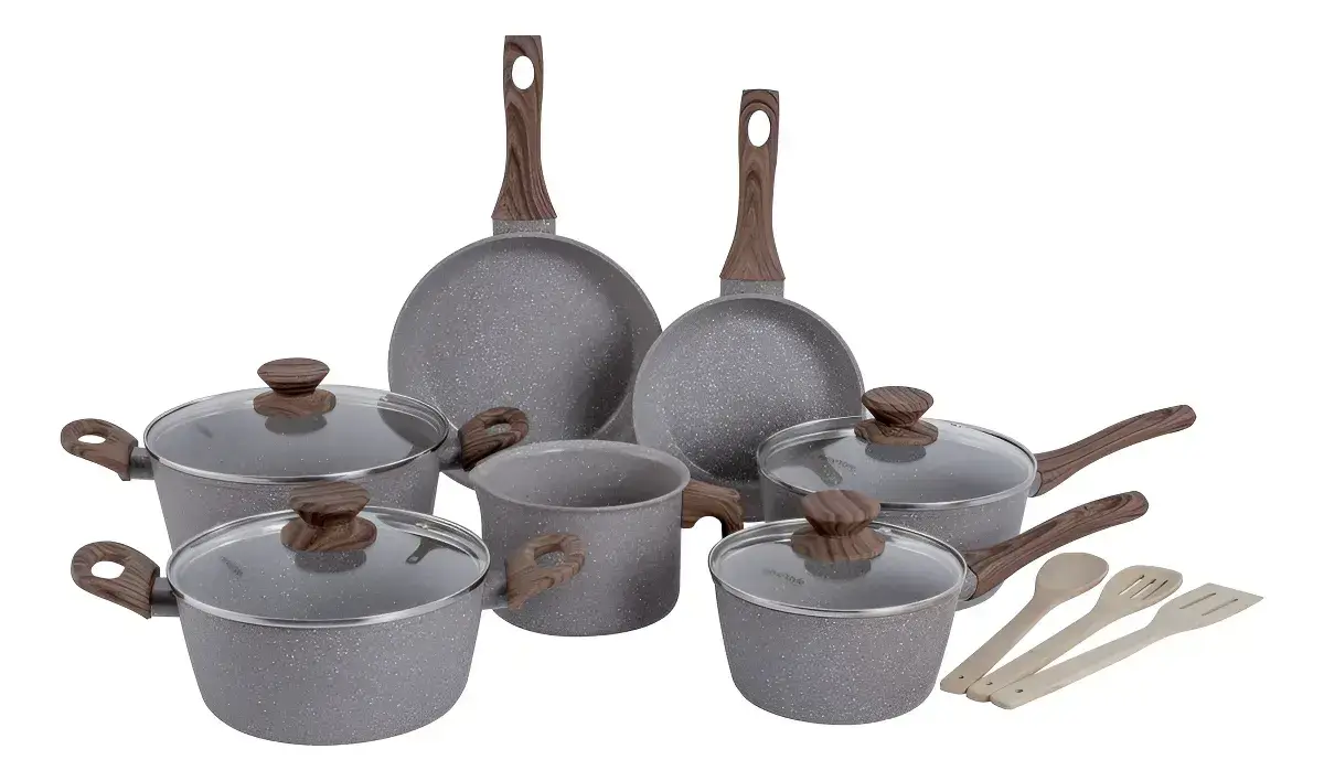 Fundo de indução em aço inox