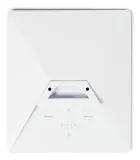 Starlink Mini branco, dispositivo quadrado com recesso trapezoidal e dois furos.