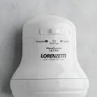 Lorenzetti Maxi Ducha Ultra branca com seletor de temperatura.