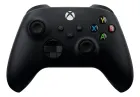 Controle preto Xbox Series X com botões coloridos, joysticks e logo.