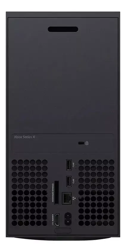 Detalhe da grade de ventilação superior verde