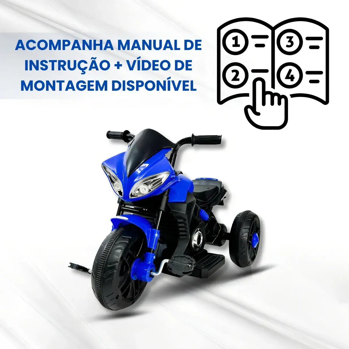 Acessórios e Carregador Bivolt Incluso