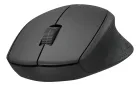 Mouse M280 preto com scroll e lateral texturizada
