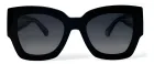 Óculos de sol Tommy Hilfiger preto com lentes degradê