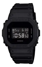 Relógio Casio G-shock digital preto com tela mostrando 10:58:50
