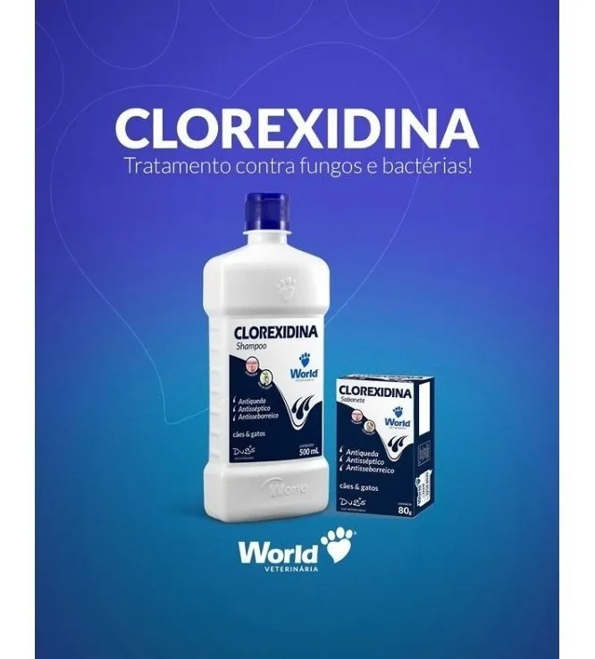Linha dermatológica World Veterinária