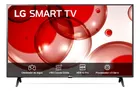 Smart TV Profissional LG 43LR671C-B 43 polegadas Full HD exibindo a interface webOS 23 com aplicativos de streaming.